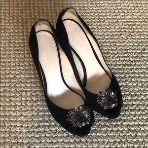 Elie Tahari suede heels